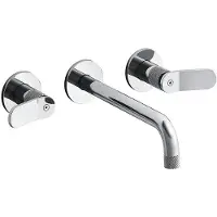 CASA39 , línea Cristina, modelo East Side. Grifo para lavabo de pared. Código: CRIES94351