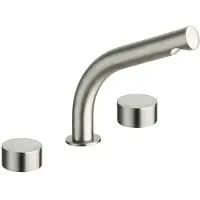 CASA39 Cristina Sx, grifo para bidé de 3 orificios con caño, modelo CRISX33028