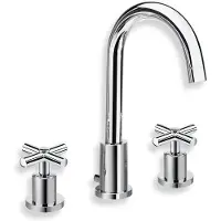 CASA39 Cristina, grifo exclusivo para lavabo de baño, 3 orificios, modelo CRIEV20551