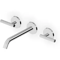 CASA39 Zucchetti Pan S: Grifo de pared para lavabo, modelo ZPA5773