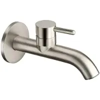 CASA39 Cristina Ix, grifo monomando para lavabo, montaje en pared, modelo CRIIX24128