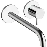 CASA39 , grifo de pared en color verde "Cristina Tricolore", para lavabo, modelo CRITV95951