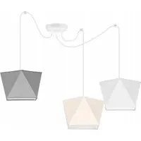 Light hom Lámpara colgante de estilo industrial, candelabro, lámpara colgante con diseño de araña, pantalla de lámpara