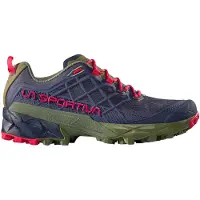 La Sportiva - Zapatillas de senderismo Mujer - Akyra II W Night Sky/Cypress para Mujer - Talla 37,5 - Azul marino