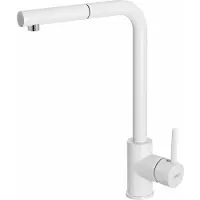 Elleci Trail Plus, tirador, blanco, palanca, imagen individual, 3/8", tipo L