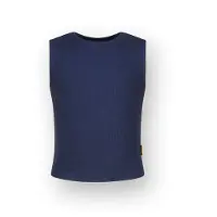 Vingino Girls Basic-crop Rib Top Top Dark Blue Talla: 4 | Outlet | Unisex | Azul