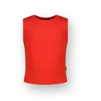 Vingino Girls Basic-crop Rib Top Top Breeze Red Talla: 6 | Outlet | Unisex | Rojo