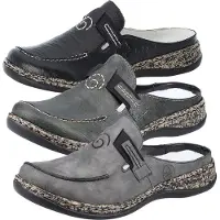 Rieker Zuecos 'Kalkutta' negro