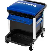 Workpro Asiento Rodante Sin Herramientas