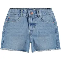 Name it - Kid's Rose HW Mom Denim Shorts - Tejanos size 146, gris