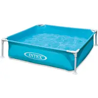 Intex Piscina inflable de estructura, modelo Mini, 122 x 122 x 30 cm