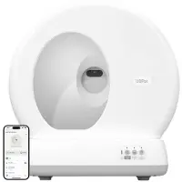 UBPet Caja De Arena Autolimpiable Inteligente Con Cámara C10 Pro