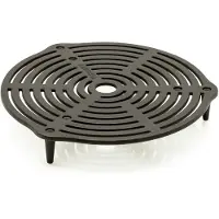 Petromax - Cast Iron Stacking Grate size Ø 30 cm, negro