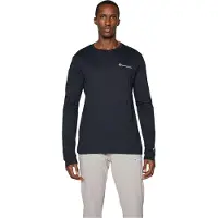 Champion Camiseta negro / blanco