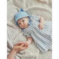 Huttelihut - Kid's Summer Hat Ears Woven - Gorra size 74/80, azul
