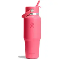 Hydroflask - Wide Flex Straw Travel Bottle - Botella size 946 ml, fucsia