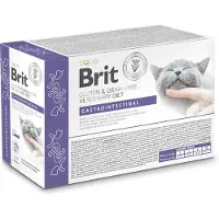 Brit Veterinary Diet Cat - Grain free - Gastrointestinal - Pouch 12 x 85 g