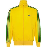 Adidas Sudadera con cremallera 'Firebird' amarillo / verde oscuro