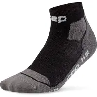Cep - Hiking Light Cushion Socks Low Cut - Calcetines de trekking size III, negro/gris