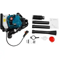 StarTech.com Soplador de hojas - Modelo con mochila, motor de 4 tiempos, gasolina - 2,6 kW - 7.000 RPM - Velocidad variable - Sin cable - Ideal para el cuidado de jardines y céspedes