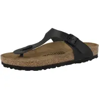 Birkenstock Sandalias de dedo 'Gizeh' negro