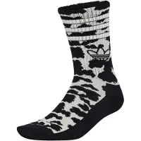 Adidas Originals adidasCALCETÍN CLÁSICO ESTAMPADO ANIMAL 2 PARES 43-45 Off White / Black Unisex