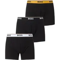 BOSS Calzoncillo boxer 'Power' azul pastel / curry / negro / blanco