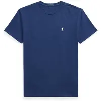Ralph Lauren para hombre. 710B31422007 Camiseta de punto Classic Fit marino (L), Casual, Algodón, Manga corta, outlet