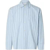 Selected Camisa 'SLHMurray' navy / azul claro / blanco