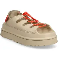 Ugg - Chanclas y sandalias mujer - W Goldenglow Toggle Mustard Seed para Mujer de Cuero - Talla 39 - Beige