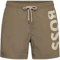 BOSS para hombre. 50514502 Bañador Octopus marrón (S), Beachwear, Poliamida, outlet 2026.