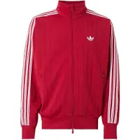 Adidas Chaqueta de entretiempo 'Firebird Drop Needle' rojo / blanco