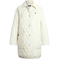Ralph Lauren para mujer. 211971180001 Chaqueta Quilted blanco roto (M), Casual, Poliéster Reciclado, outlet 2026.