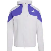 Adidas adidasChaqueta Adizero Running L White / Solar Purple Hombre