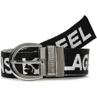 Karl lagerfeld JEANS Cinturón negro / blanco