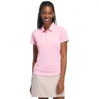 Adidas adidasPolo Women's Solid Performance Short Sleeve XS Light Pink Mujer