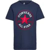 Converse Camiseta navy / rojo / blanco