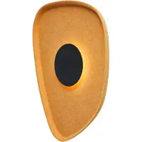 Loom Design Aplique de pared LED Cozy, amarillo, fieltro, 40 x 31 cm