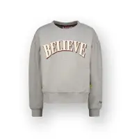 Vingino Girls Noran Sweater Light Grey Melee Talla: 12 | Chalecos Outlet | Unisex | Gris