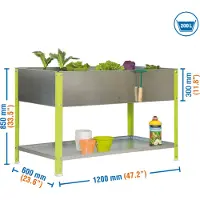 Simon Garden Jardinera Urban Top 200l 850x1200x600 Mm