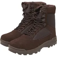 Brandit Botas con cordones marrón