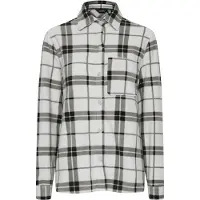 Oxmo Chaqueta polar 'Chia' gris / negro / blanco