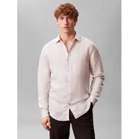 Calvin Klein Slim Essential Poplin Shirt Cinder Brown Talla: 39 | Camisas de Trabajo Outlet | Hombre | Marrón