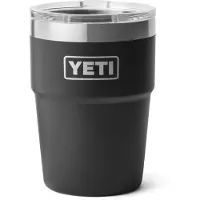 Yeti Coolers - Rambler Stackable Cup - Vaso aislante size 473 ml, gris/negro