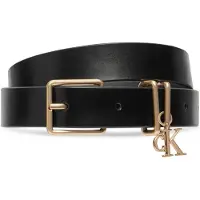 Calvin Klein Cinturón 'CK Monogram' negro