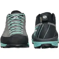 Scarpa - Zapatillas de senderismo Mujer - Mescalito GTX W Midgray Aqua para Mujer de Cuero - Talla 38 - Azul
