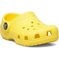 Crocs Zapatos abiertos amarillo