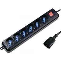 Techly Regleta Iups-pcp- 6 Salidas Con Interruptor 6v