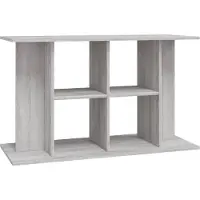 Syfax Soporte para acuario madera ingeniería gris Sonoma 100x40x60 cm