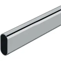 Stor Planet Percha ovalada de pie, marca , 100 cm, color plateado. Plateado, talla única